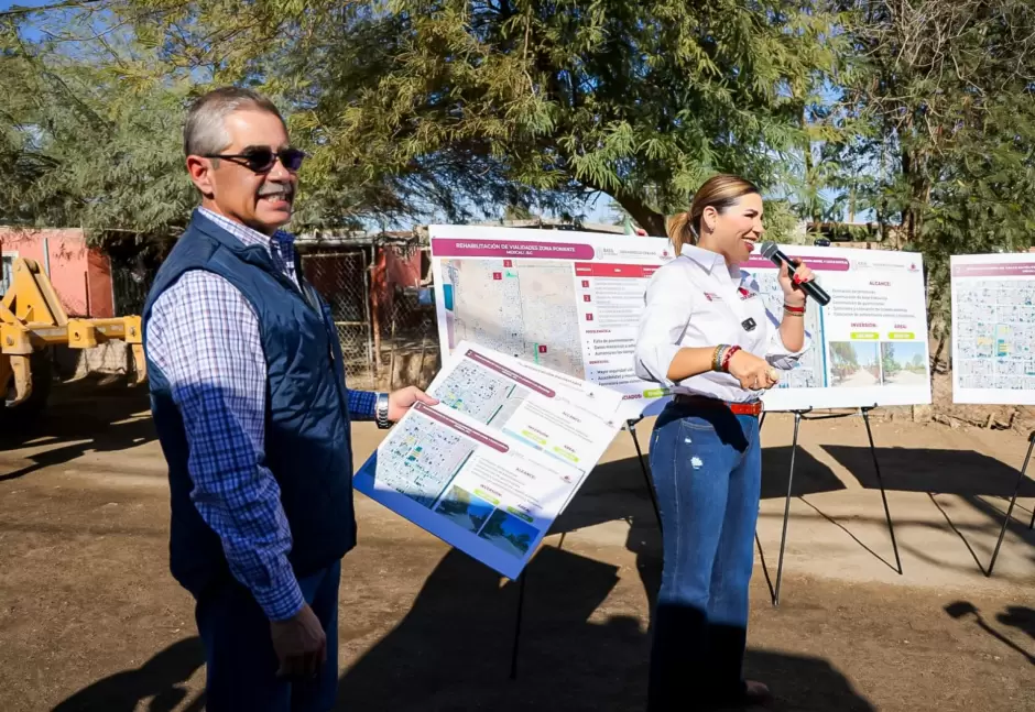 Rehabilitacin en vialidades de la zona poniente de Mexicali