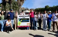 Escuela "Creando Conciencia" adopta Plaza Bicentenario