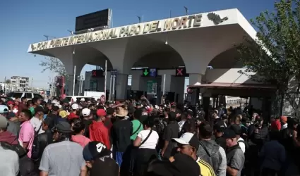 Puente Internacional Paso del Norte de Ciudad Jurez (archivo)