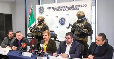 Presenta FGE BC resultados efectivos en detenciones para esclarecer casos de rel