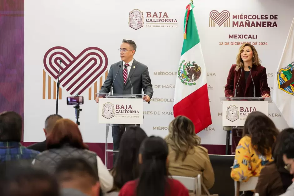 Destaca gobernadora Marina del Pilar mayores oportunidades acadmicas y ms seguridad para la educacin en Baja California