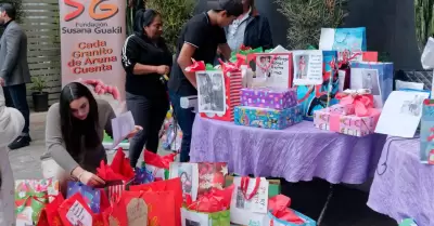 Festeja la fundacin Susana Guakil a ms de 200 nios de la Zona Este