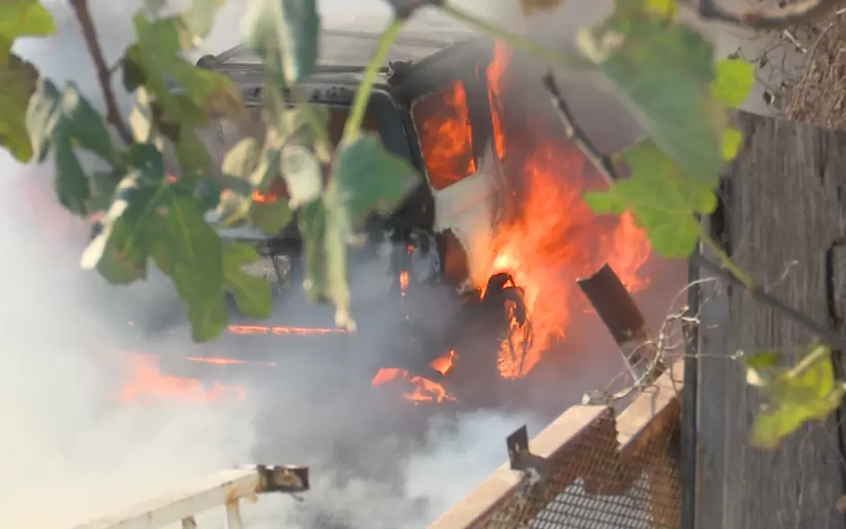 Dos muertos en incendio de la colonia Leandro Valle