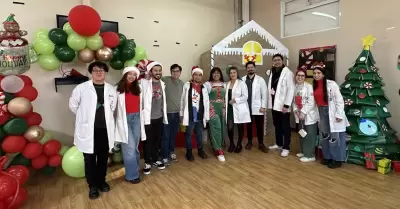 Celebran posada pacientes y familiares del Hospital de Salud Mental de Tijuana