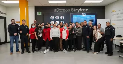 SSPCM imparte programa "Mujer Segura" en empresa Stryker