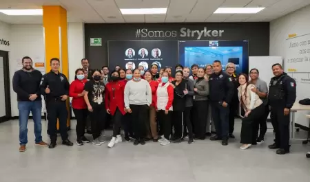 SSPCM imparte programa "Mujer Segura" en empresa Stryker