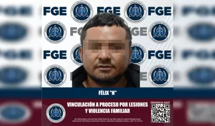 Detenido por violencia familiar