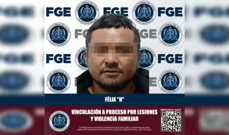 Detenido por violencia familiar