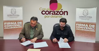 Firma de convenios