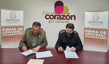 Firma de convenios