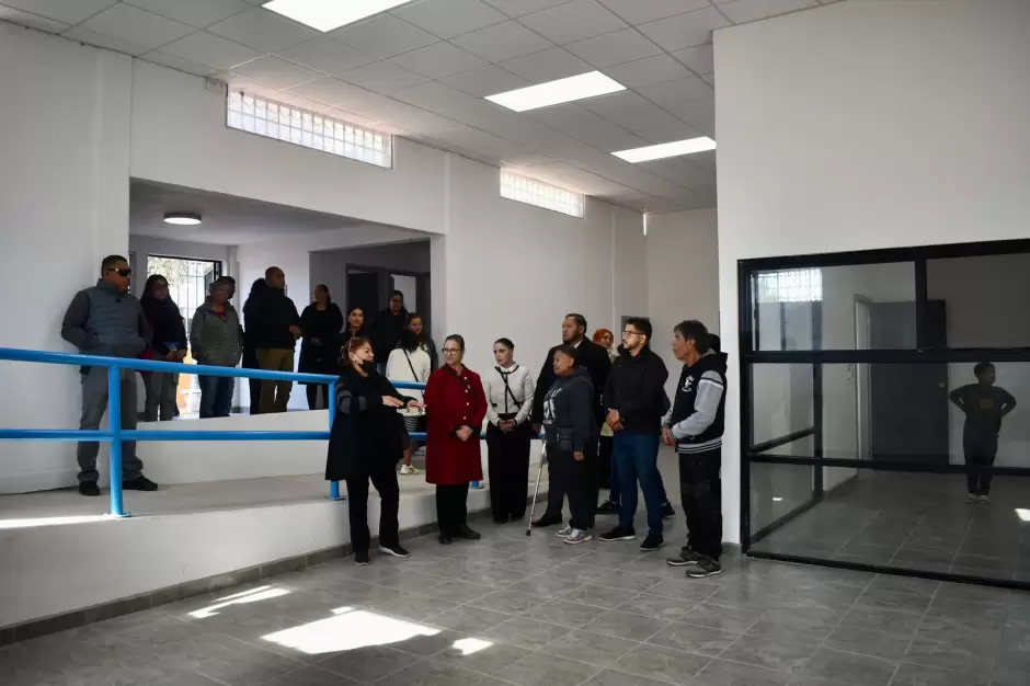 Alcaldesa Roco Adame entrega remodelacin de la Biblioteca Octavio Paz en la colonia Lucio Blanco