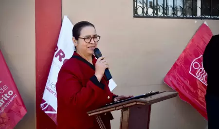 Alcaldesa Roco Adame entrega remodelacin de la Biblioteca Octavio Paz en la co