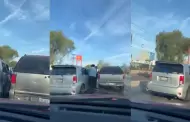 Registran agresin entre conductores en la fila de la garita de Otay