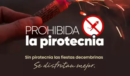 Prohibida la pirotecnia