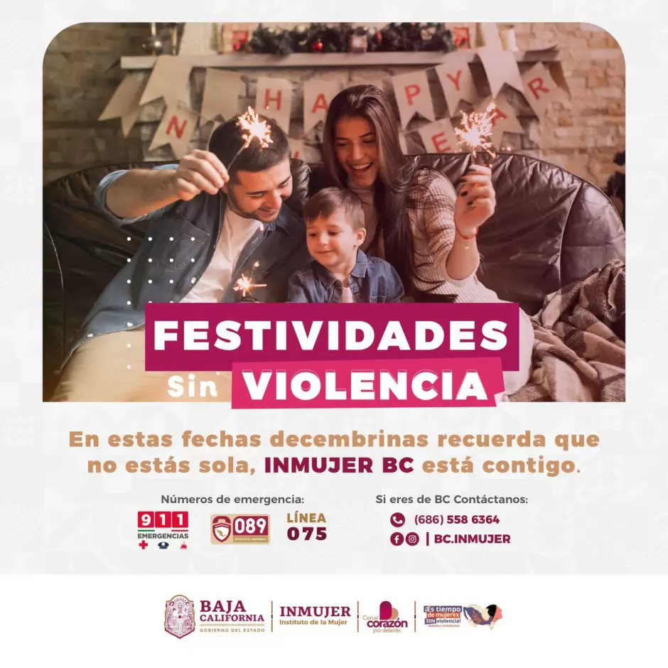 Apoyo a mujeres durante festividades decembrinas