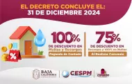 Concluye decreto de condonacin de recargos de agua el 31 de diciembre