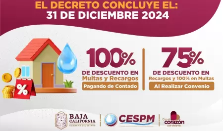 Concluye decreto de condonacin de recargos de agua el 31 de diciembre