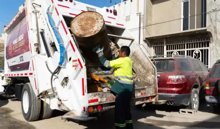 Recoleccin de basura en El Refugio