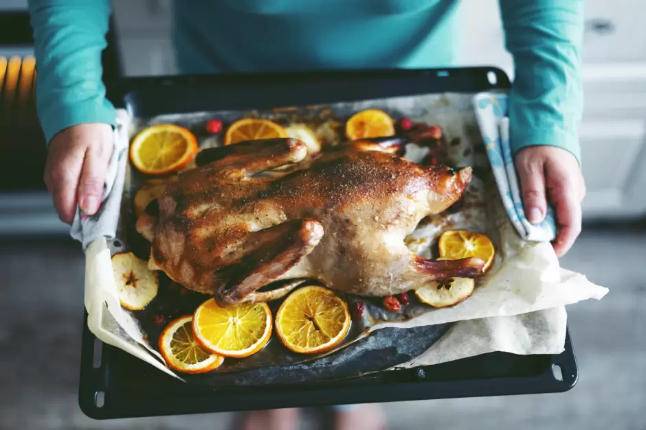 Pavo al horno