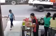 VIDEO: Mujer lanza aceite hirviendo a empleada de una fonda en Xalapa