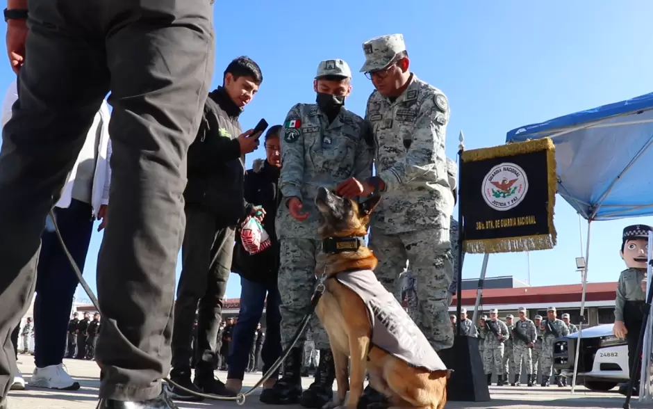 Harish Vicente cumple su sueo de ser Guardia Nacional honorario