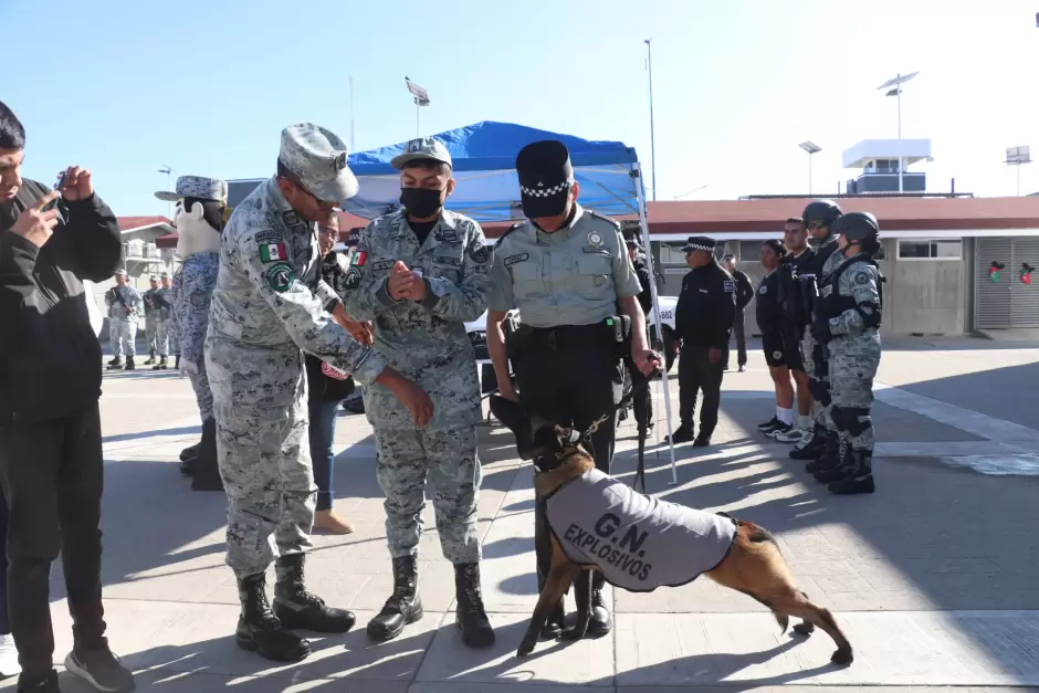 Harish Vicente cumple su sueo de ser Guardia Nacional honorario