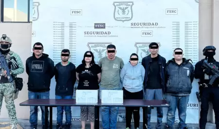 Detienen a siete presuntos secuestradores y logran rescatar a las vctimas en Me