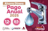 CESPM pone a disposicin el pago anual del agua con descuento