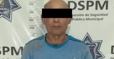 Detienen a hombre por agresin y portacin de arma prohibida