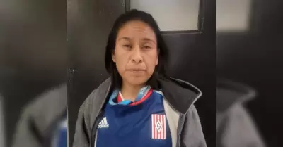 Mujer con reporte de no localizacin