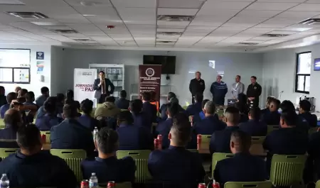 Acercamiento entre la FGEBC y trabajadores de la zona este de Tijuana