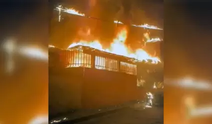 Incendio de casa