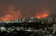 Evacuan a 30 mil personas en Los ngeles por incendio