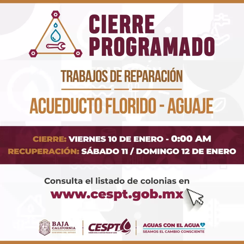 Cierre programado