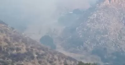 Incendio en Ensenada