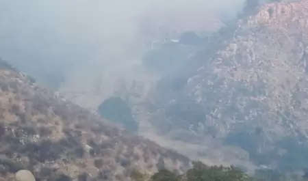 Incendio en Ensenada