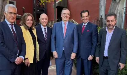 Marcelo Ebrard particip en el Seminario Perspectivas Econmicas 2025, que organ