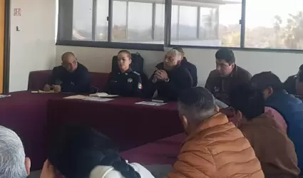 Refuerza Gobierno de Ensenada coordinaci�n y la prevenci�n en las delegaciones