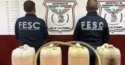 Tras operativos en Tecate se han asegurado ms de 9 mil litros de hidrocarburos,