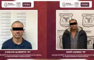 Hombres buscados por autoridades judiciales fueron detenidos por la Fuerza Estatal