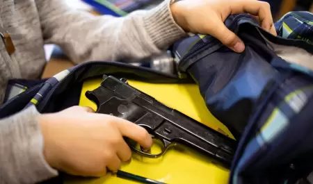 Armas en escuelas