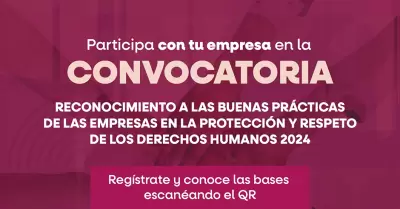 Convocatoria de Reconocimiento de Derechos Humanos