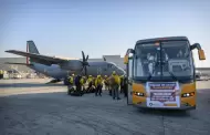 VIDEO: Tras capacitarse, bomberos mexicanos ya combaten en las lneas de contencin de los incendios en Los ngeles