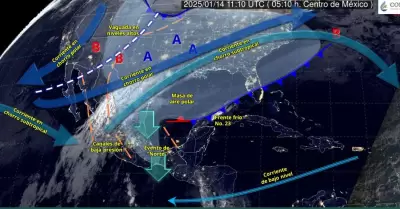 Pronstico meteorolgico de este 14 de enero