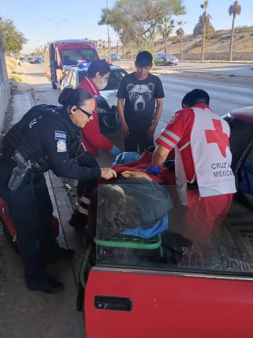 Apoyaron a mujer en labor de parto