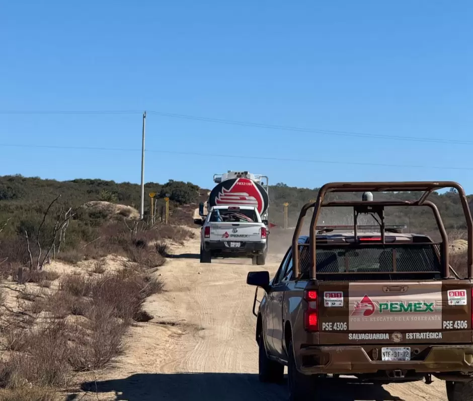 Se recuperan ms de 100 mil litros de hidrocarburos en toma clandestina asegurada por autoridades en Tecate