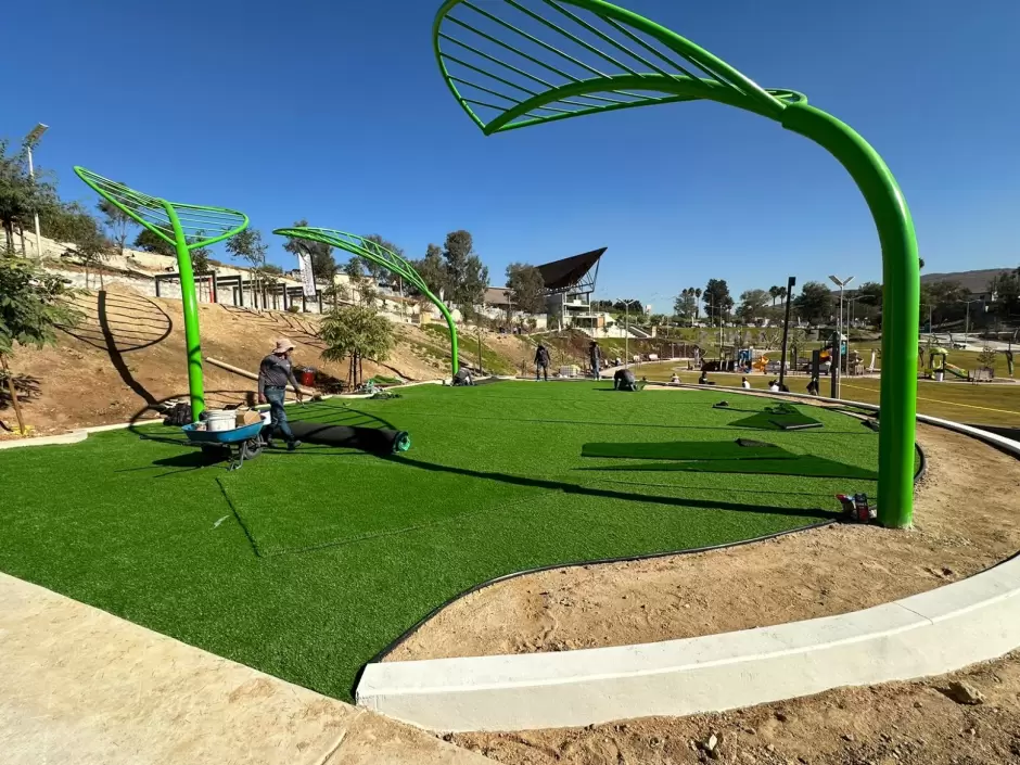 Avanza segunda etapa del Parque Esperanto en Tijuana