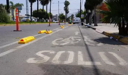 Anuncia Gobierno de Ensenada eliminaci�n de ciclov�a en Ram�rez M�ndez