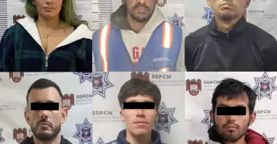 Seis fugitivos de la ley fueron capturados por agentes municipales