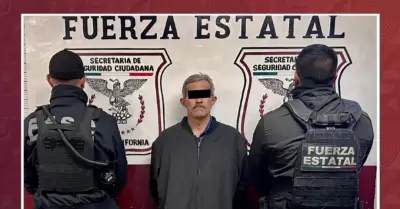 Escuadrn Violeta detiene a tres hombres por violencia familiar en Mexicali